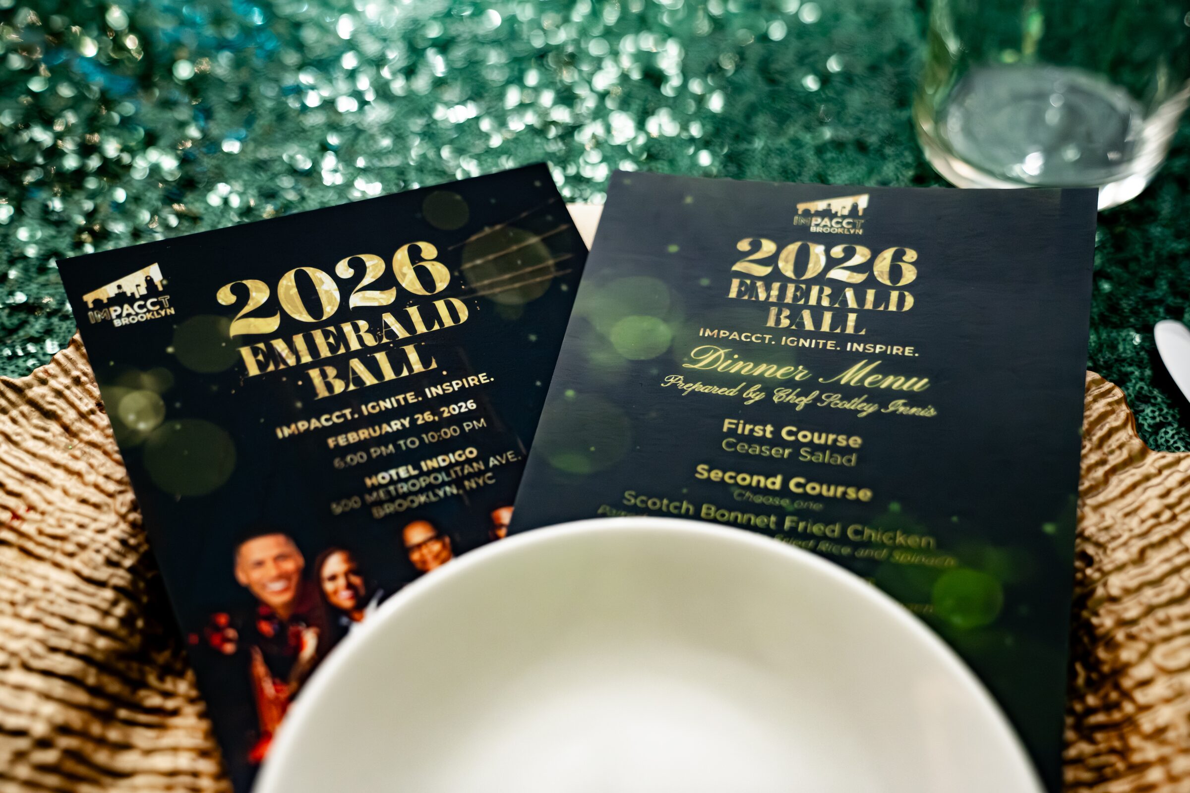 Emerald Ball event moment